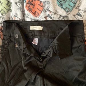Black capri business pants